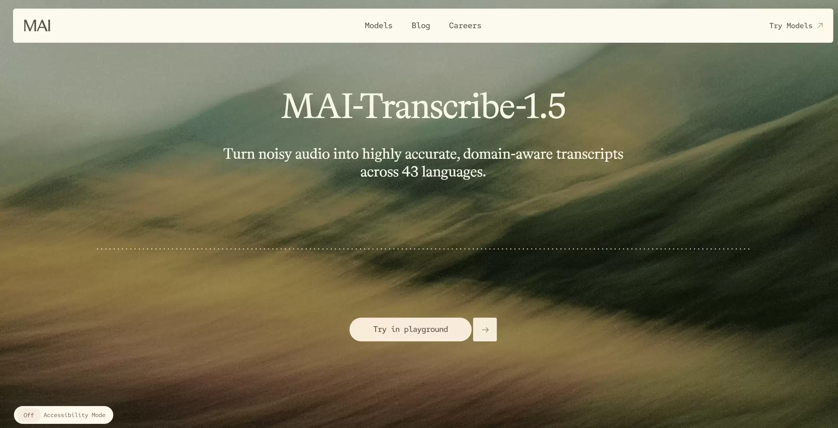 MAI-Transcribe-1.5 – 微软发布的多语言语音转写与企业级ASR模型