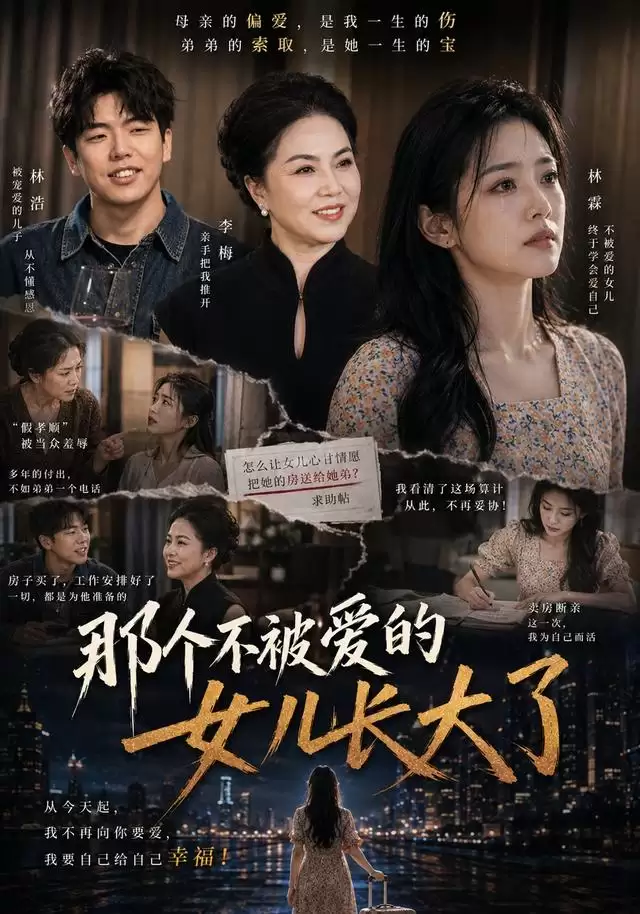 短剧《那个不被爱的女儿长大了》剧情简介