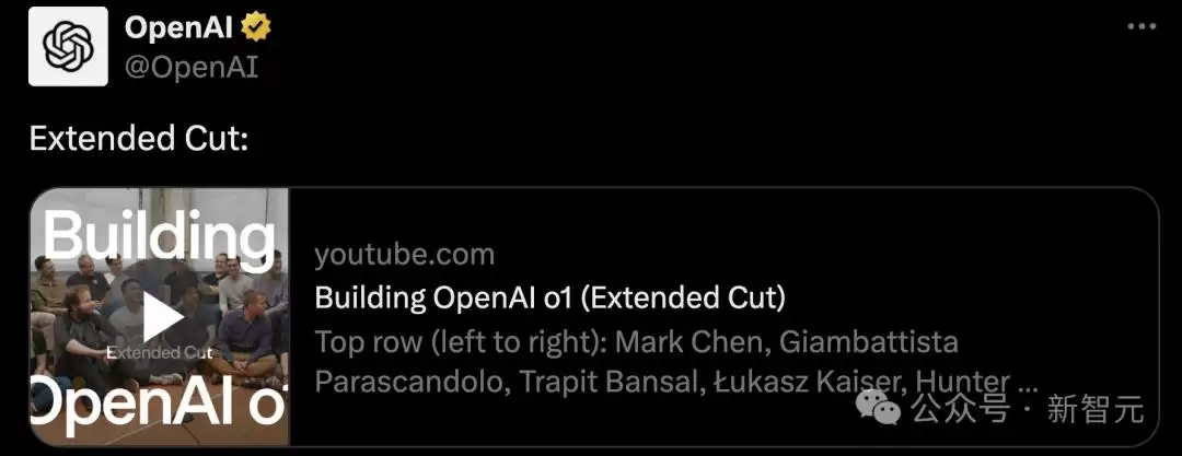 OpenAI o1金牌团队揭晓AI超越人类惊人时刻！22分完整版视频全公开