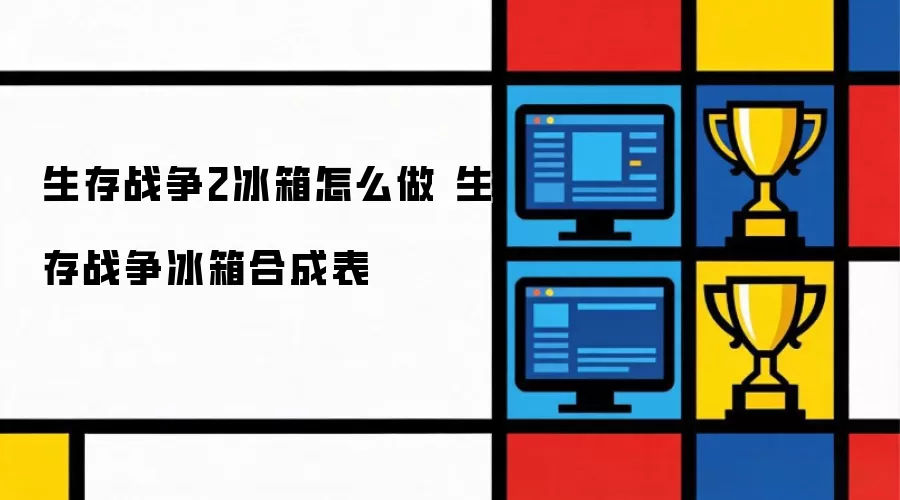 生存战争2冰箱如何做 生存战争冰箱合成表