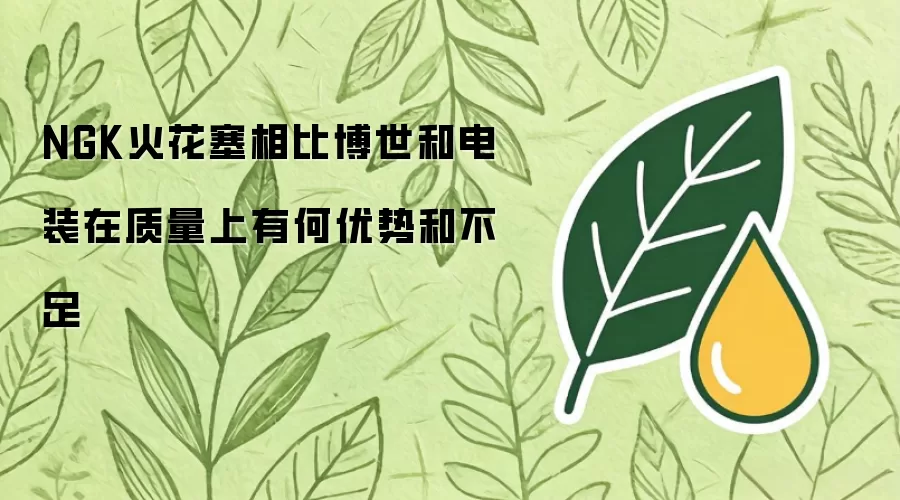 NGK火花塞相比博世和电装在质量上有何优势和不足