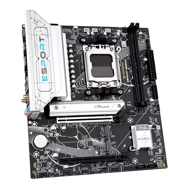 铭瑄 MS-eSport B850M WIFI6E 主板发售：8+2+1 相供电、冰蓝星环外观设计：849 元