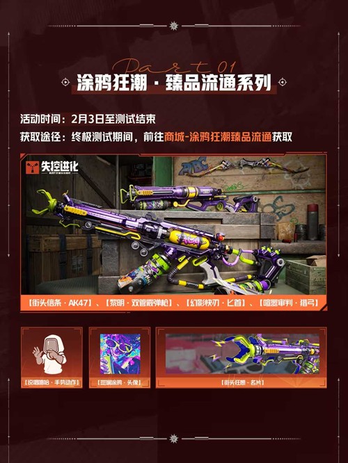 失控进化可继承皮肤有哪些 失控进化可继承道具介绍