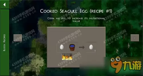 生存战争2熟海鸥蛋制作方法 Survivalcraft 2熟海鸥蛋合成攻略