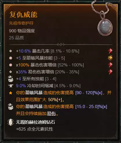 暗黑4S14游侠蓄力劲射速刷BD攻略