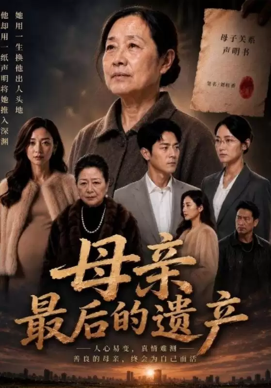 短剧《母亲最后的遗产》剧情概述