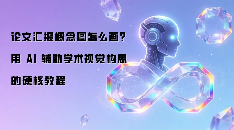 论文汇报概念图怎么画：借助AI辅助学术视觉构思的硬核教程