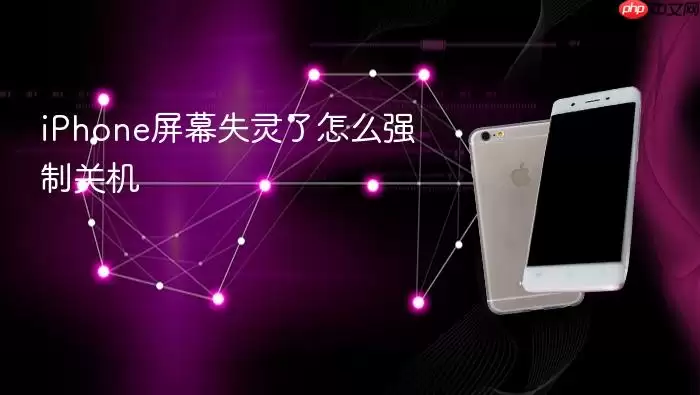 iPhone屏幕失灵了如何强制关机