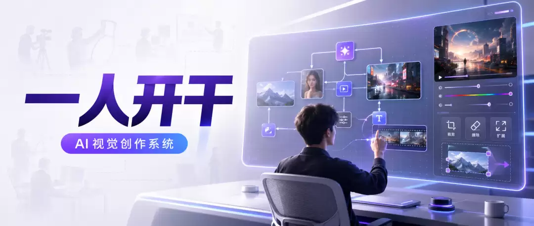 以前做视觉要靠团队:现在一个AI工具就够了！