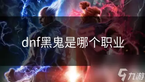 dnf黑鬼指哪个职业