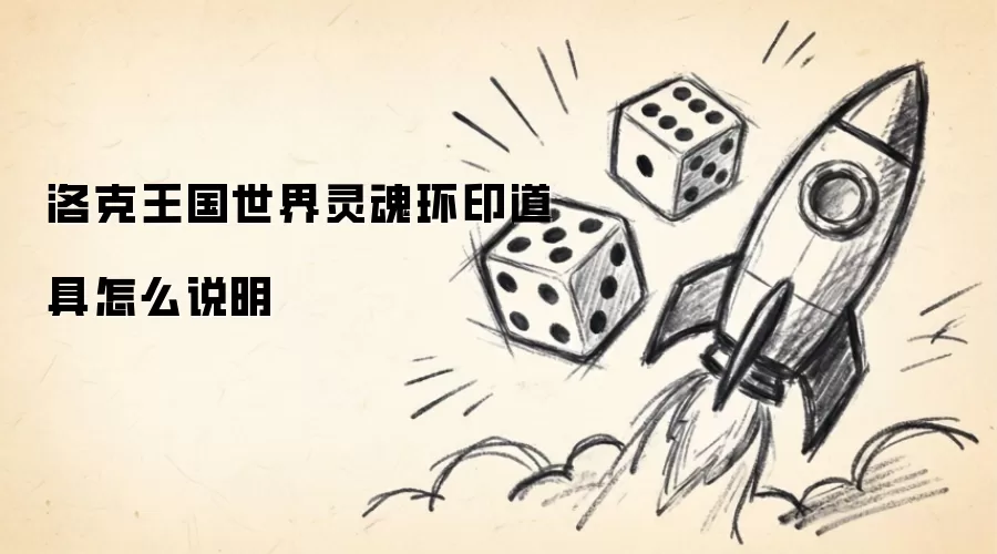 洛克王国世界灵魂环印道具如何说明