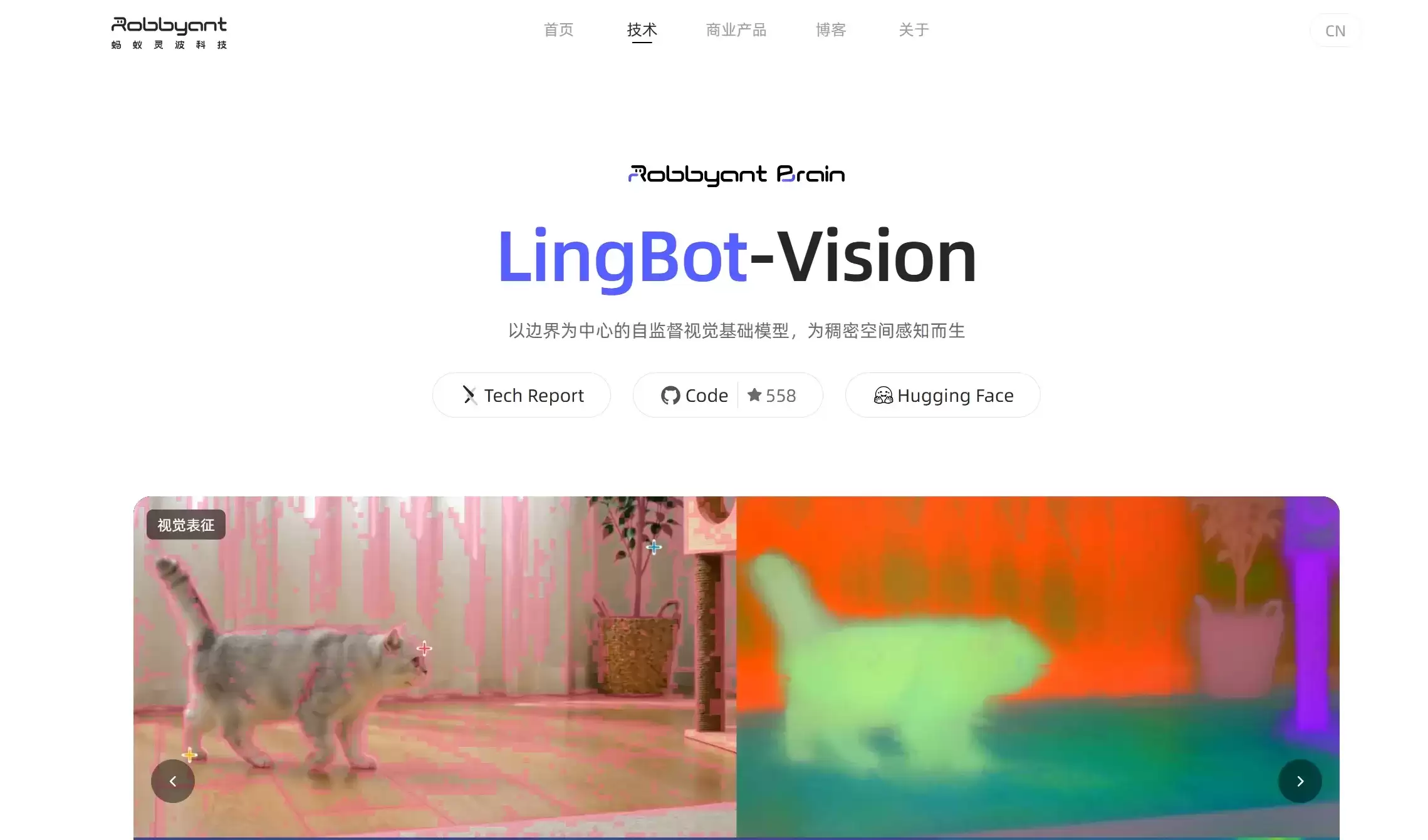 LingBot-Vision – 蚂蚁灵波科技推出的稠密空间感知视觉基础模型
