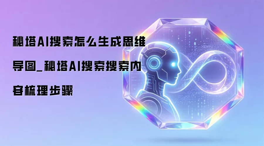 秘塔AI搜索怎么生成思维导图_秘塔AI搜索搜索内容梳理步骤