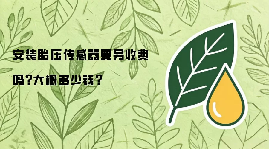安装胎压传感器要另收费吗？大概多少钱？