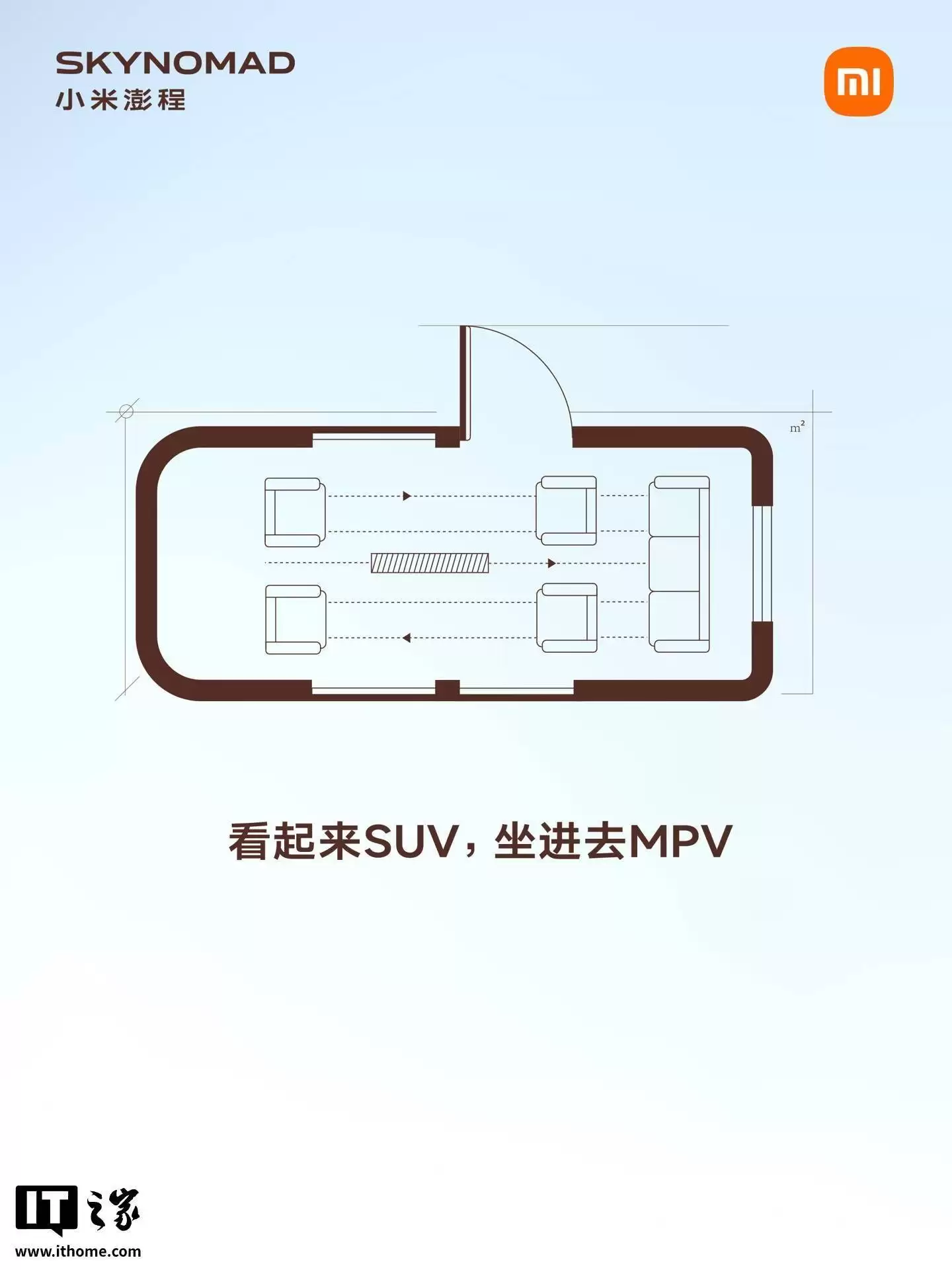 小米澎程SkyNomad SUV空间玩法多 雷军揭秘：智能可变空间不止一种形态