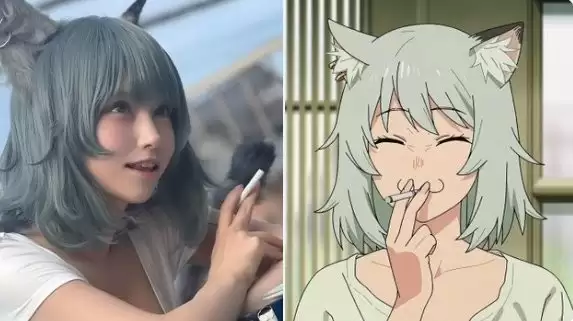 coser kaorokuri尼古喵喵写真引热议：精致美