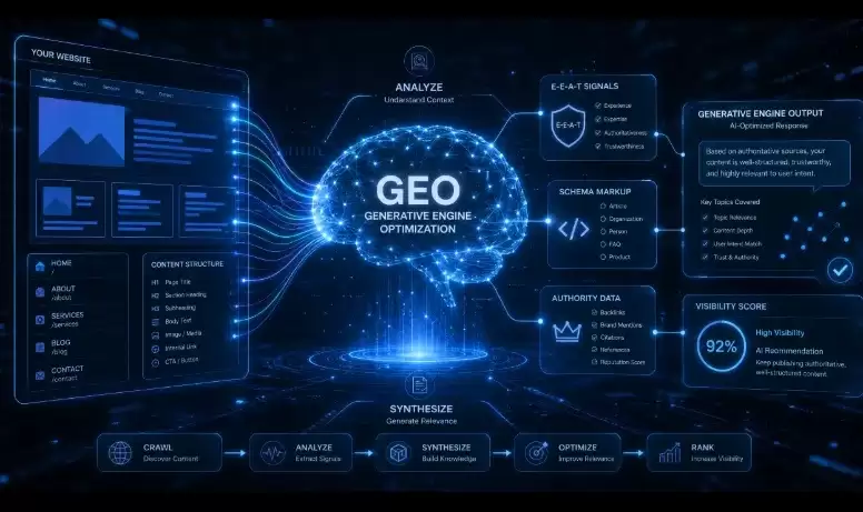 智能时代官网Geo内容优化策略：打造AI可信赖的信息枢纽