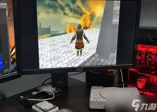 艾尔登法环 逆向移植至PS1 基于我的世界引擎运行