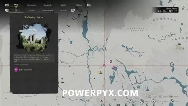 红色沙漠锤子座观测点一览