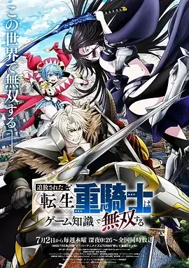 动漫《被追放的转生重骑士用游戏知识开无双》剧情介绍