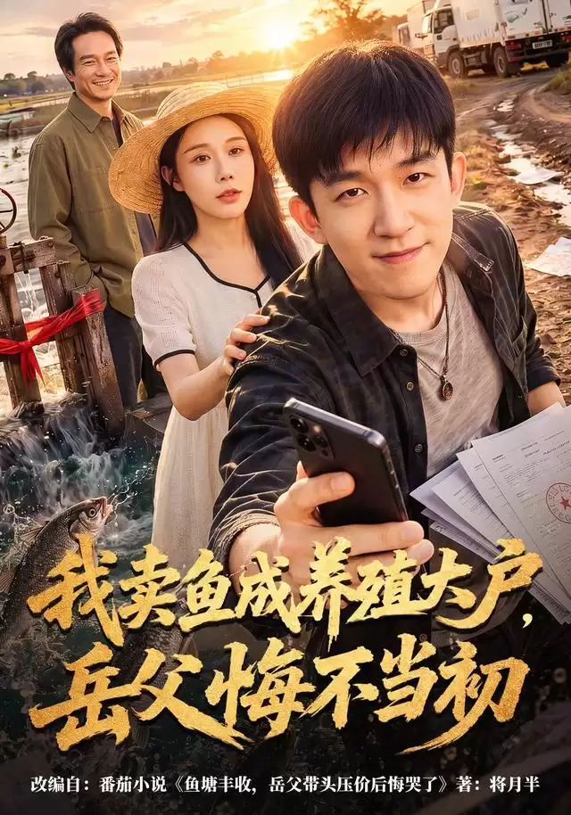 短剧《我卖鱼成养殖大户，岳父悔不当初》剧情介绍