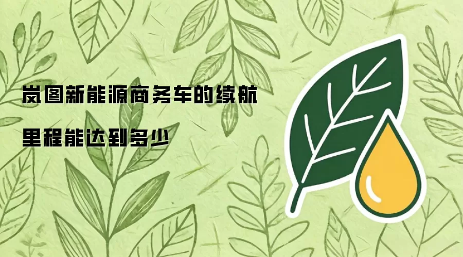 岚图新能源商务车的续航里程能达到多少