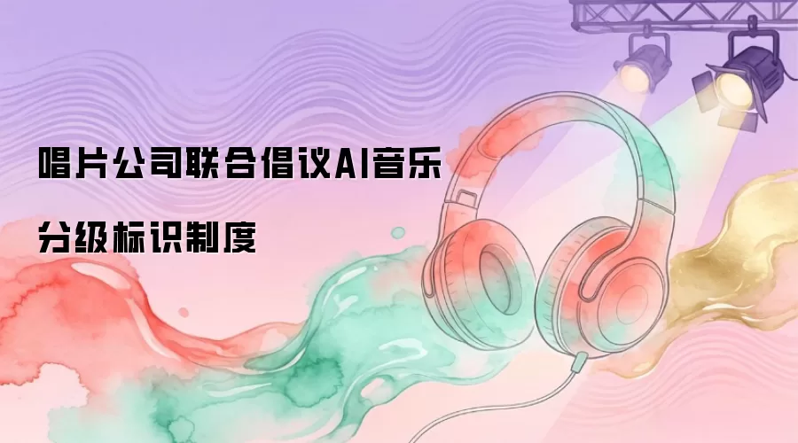 唱片公司联合倡议AI音乐分级标识制度