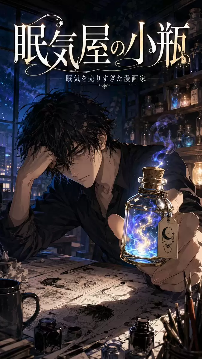 漫画《瓶装睡眠》封面