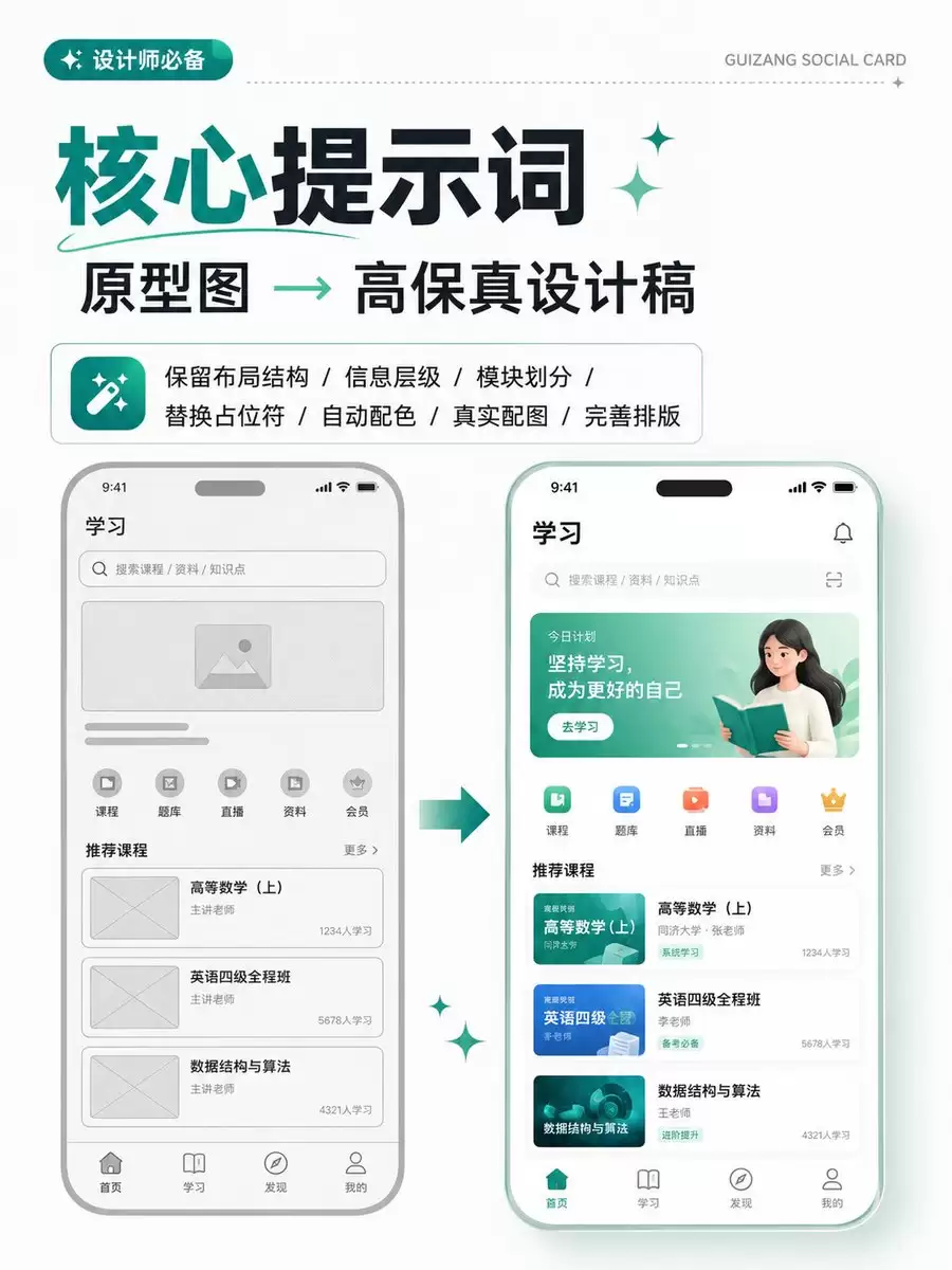 从线框草图到高保真设计