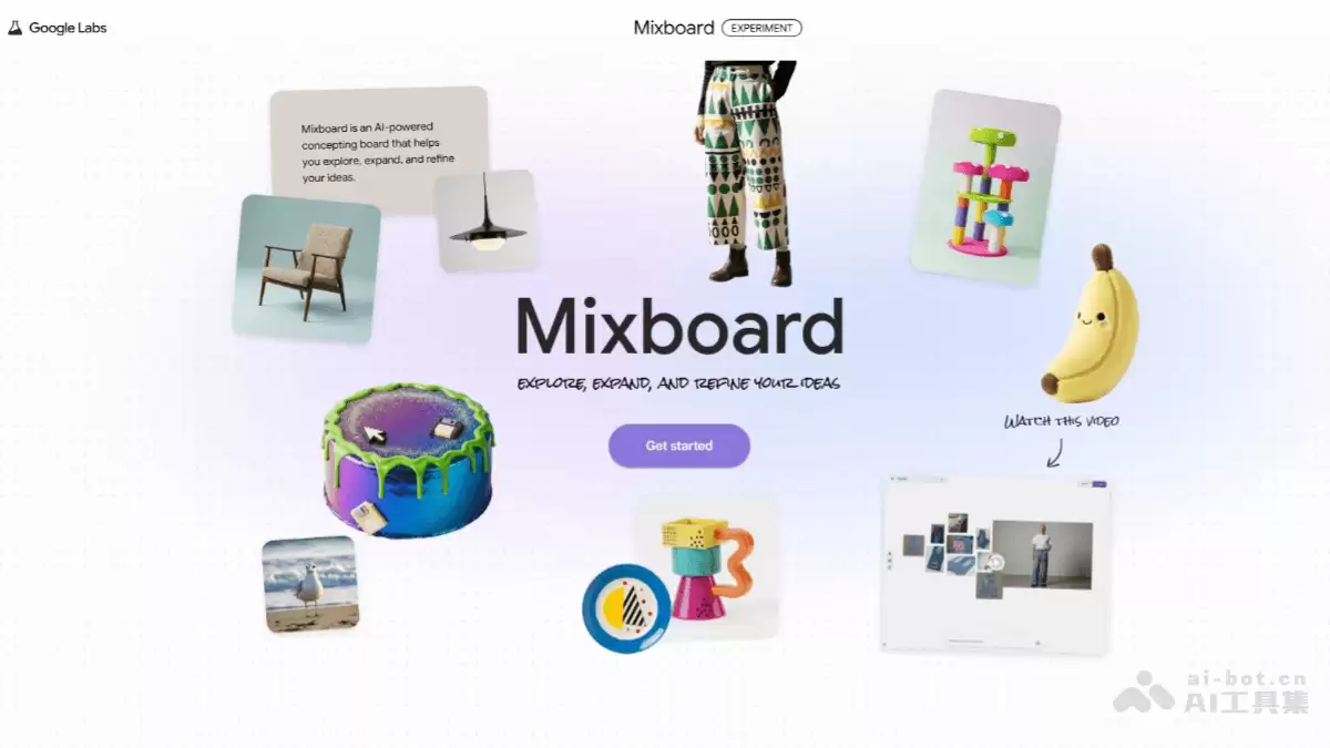 Mixboard-Google Labs 推出的 AI 无限画布工具