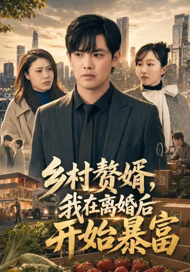 短剧《乡村赘婿，我在离婚后开始暴富》剧情介绍
