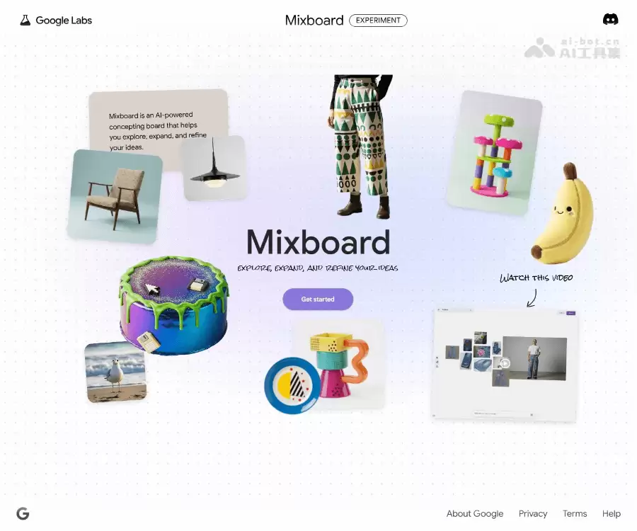 Mixboard-Google Labs 发布 AI 无限画布工具