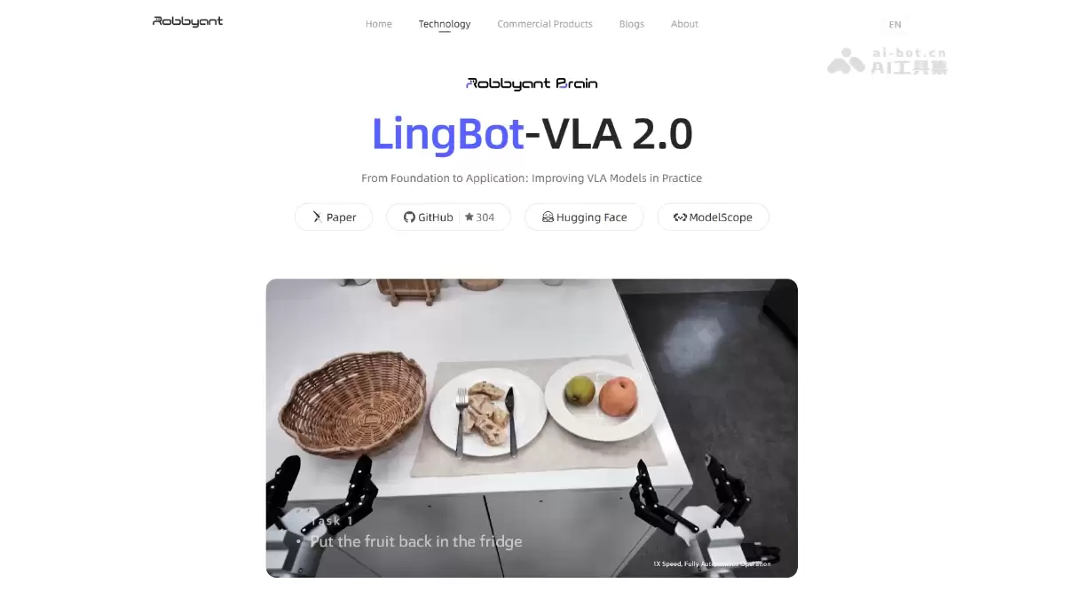 蚂蚁灵波开源的新一代具身智能基座模型 - LingBot-VLA 2.0