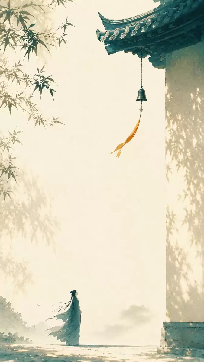 东方的禅意极简壁纸