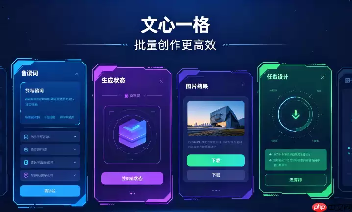 文心一格如何生成张力十足的超广角视觉图