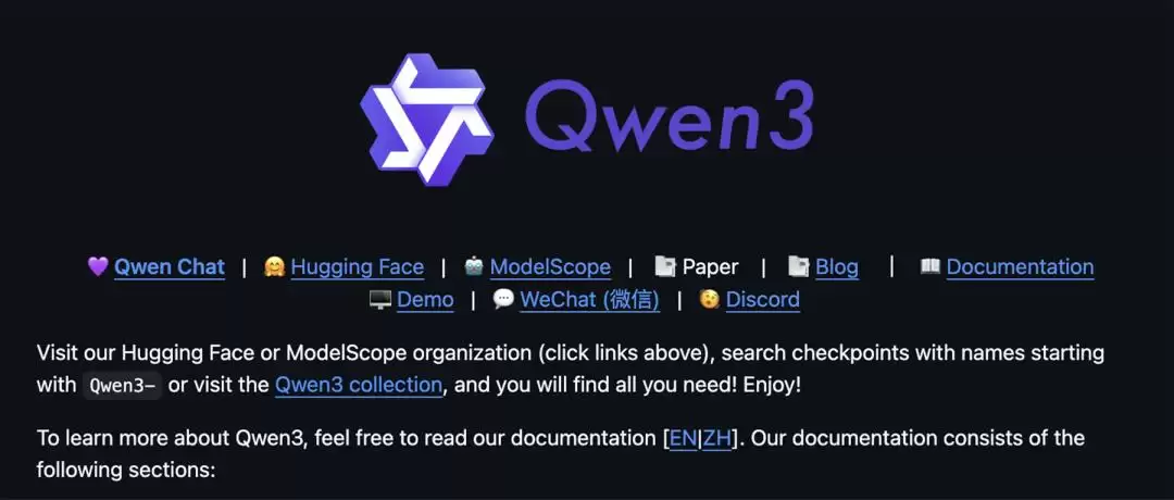 阿里Qwen3深夜开源:8款模型:集成MCP:性能超DeepSeek-R1:2小时狂揽16.9k星