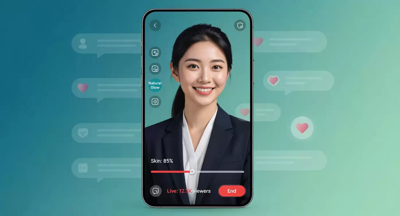 怎样让直播APP平台实现类似抖音的美颜特效？美颜SDK方案详解