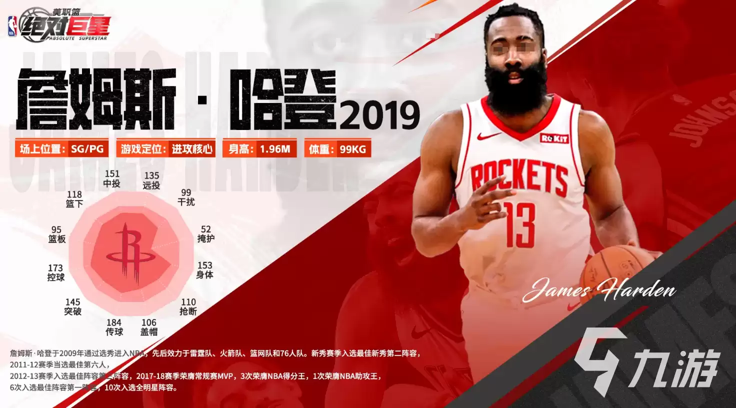 美职篮绝对巨星哈登怎样 美职篮绝对巨星哈登介绍