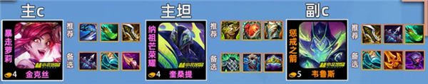 金铲铲之战阵容图2