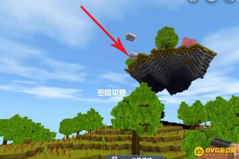 《迷你世界》浮空岛位置详解