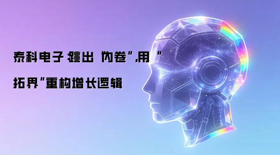 泰科电子：跳出内卷 用拓界重构增长逻辑