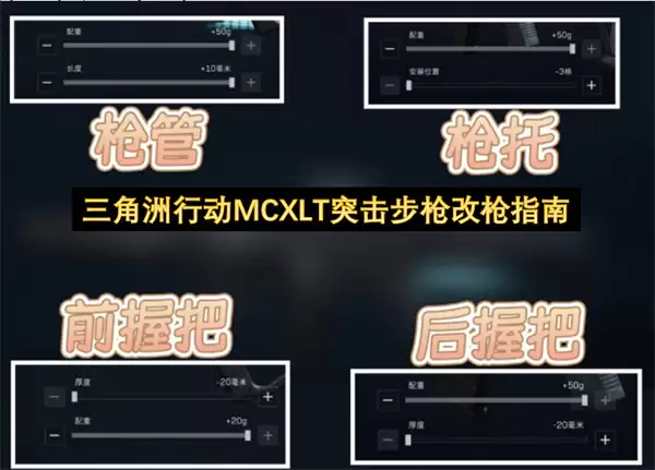 三角洲行动MCXLT突击步枪改枪全攻略