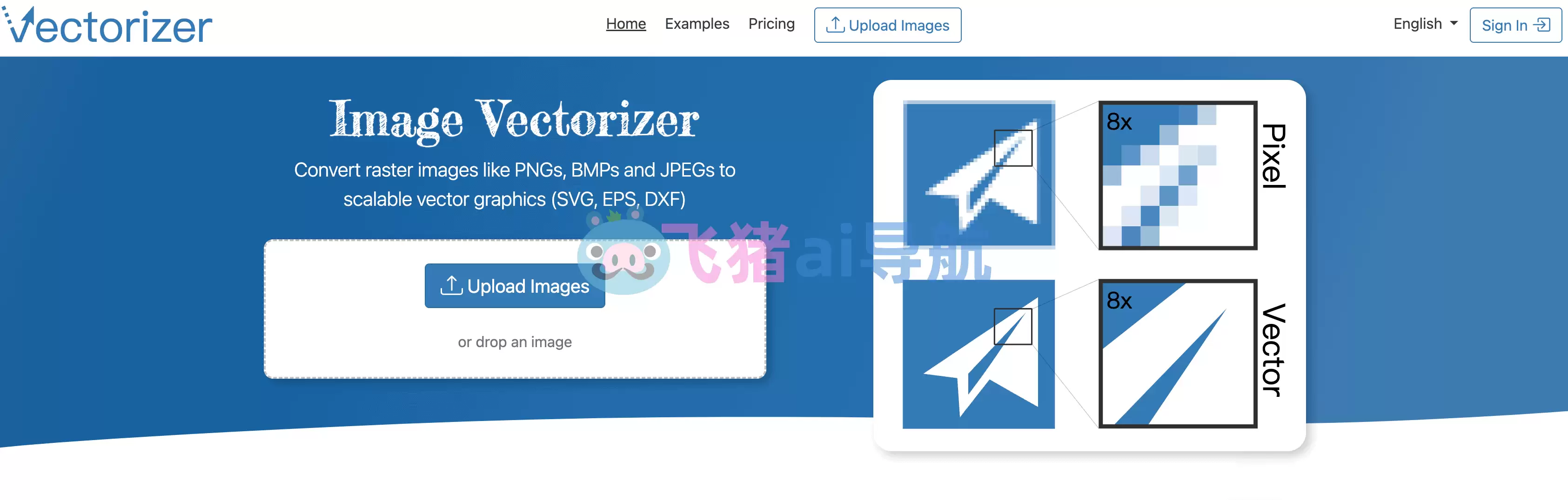 Vectorizer ai-Vectorizer ai官网,在线AI位图转矢量图网站工具JPEG和PNG to SVG