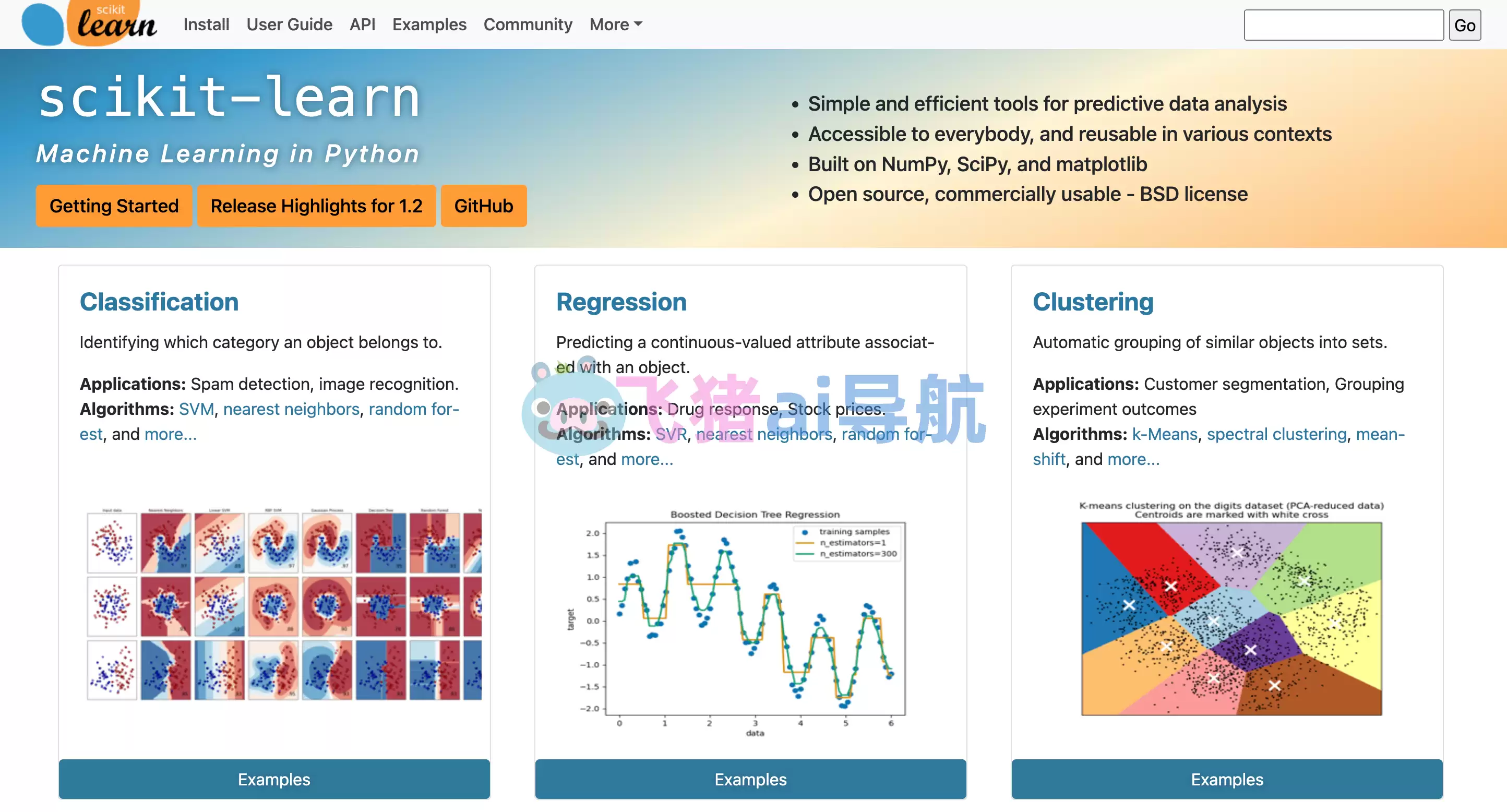 sklearn-sklearn,Scikit-learn针对Python编程语言的免费软件机器学习库
