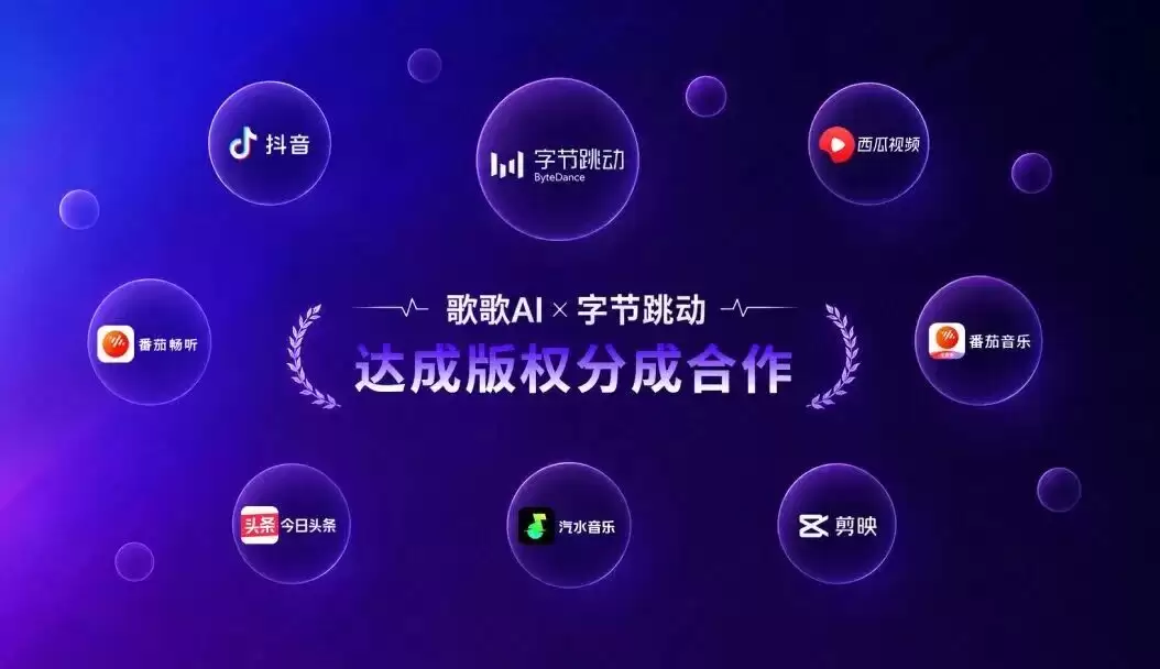 歌歌 AI 拿下字节非独家版权合作：AI音乐的 B 端闭环怎么跑