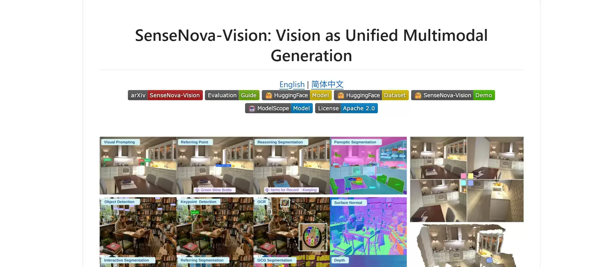 SenseNova-Vision – 商汤发布统一视觉理解生成大模型