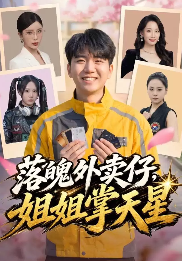 短剧《落魄外卖仔：姐姐掌天星》剧情介绍