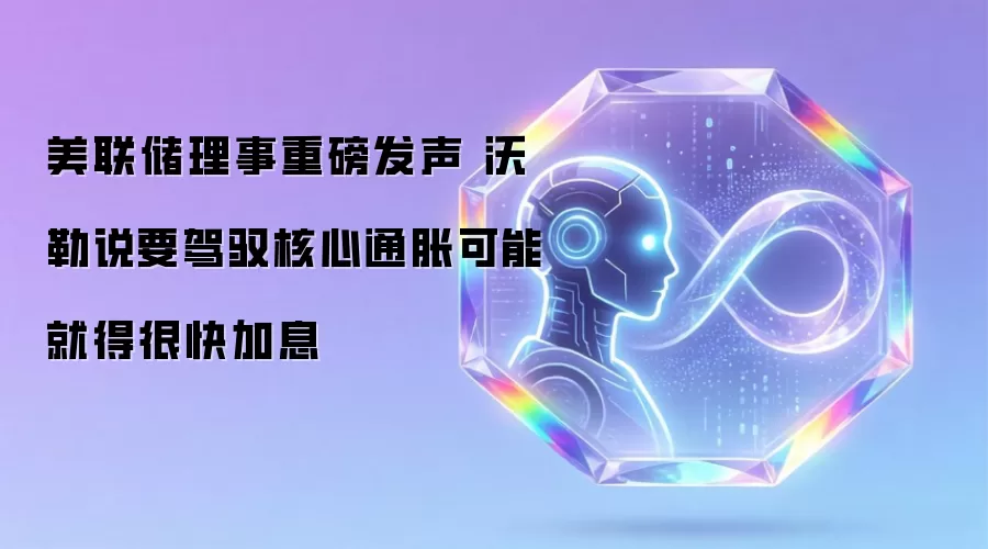 美联储理事重磅发声 沃勒表示驾驭核心通胀可能就得很快加息