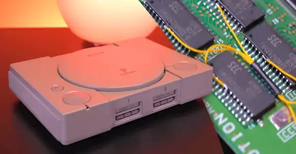 极客给原版PlayStation升级16MB内存 只为玩马里奥64