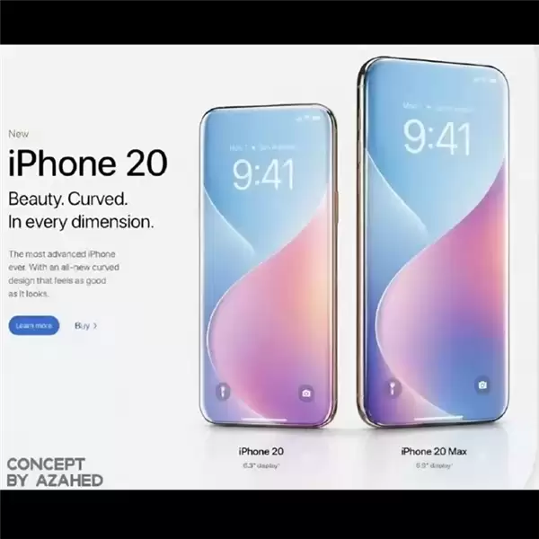 跳过19！iPhone 20迎来真全面屏：升级幅度最大的苹果手机